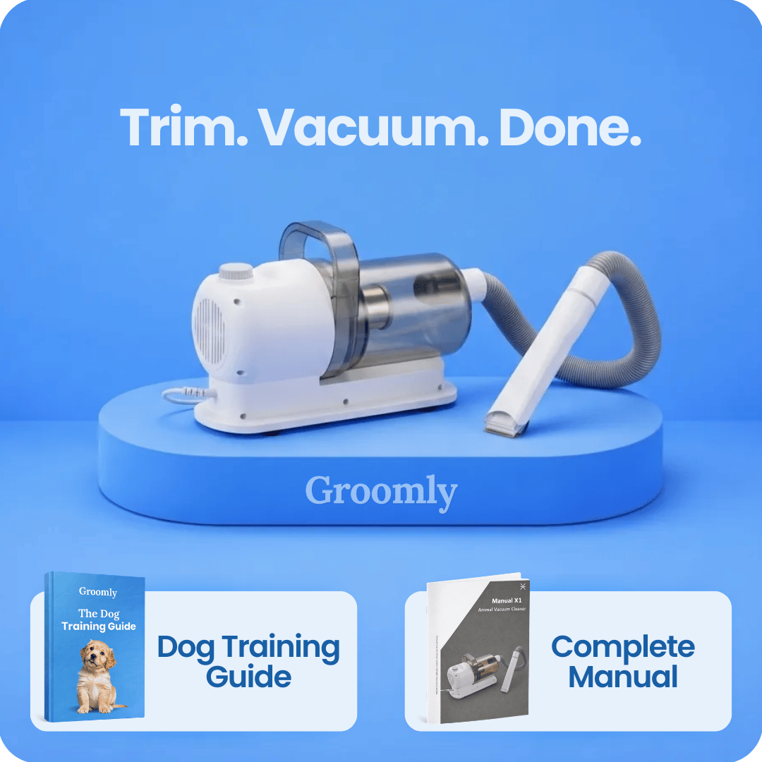 Groomly Pet Care Kit + Dog Training Guide